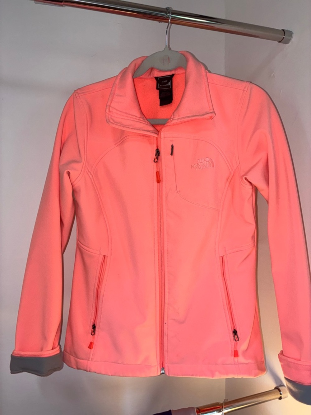 The North Face Women's Coral Pink Utility Softshell Jacket